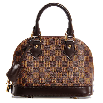 Louis Vuitton Damier Ebene Alma BB 1 of 8