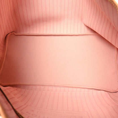 Louis Vuitton Damier Azur Neo Neverfull GM Rose Ballerine 6 of 11