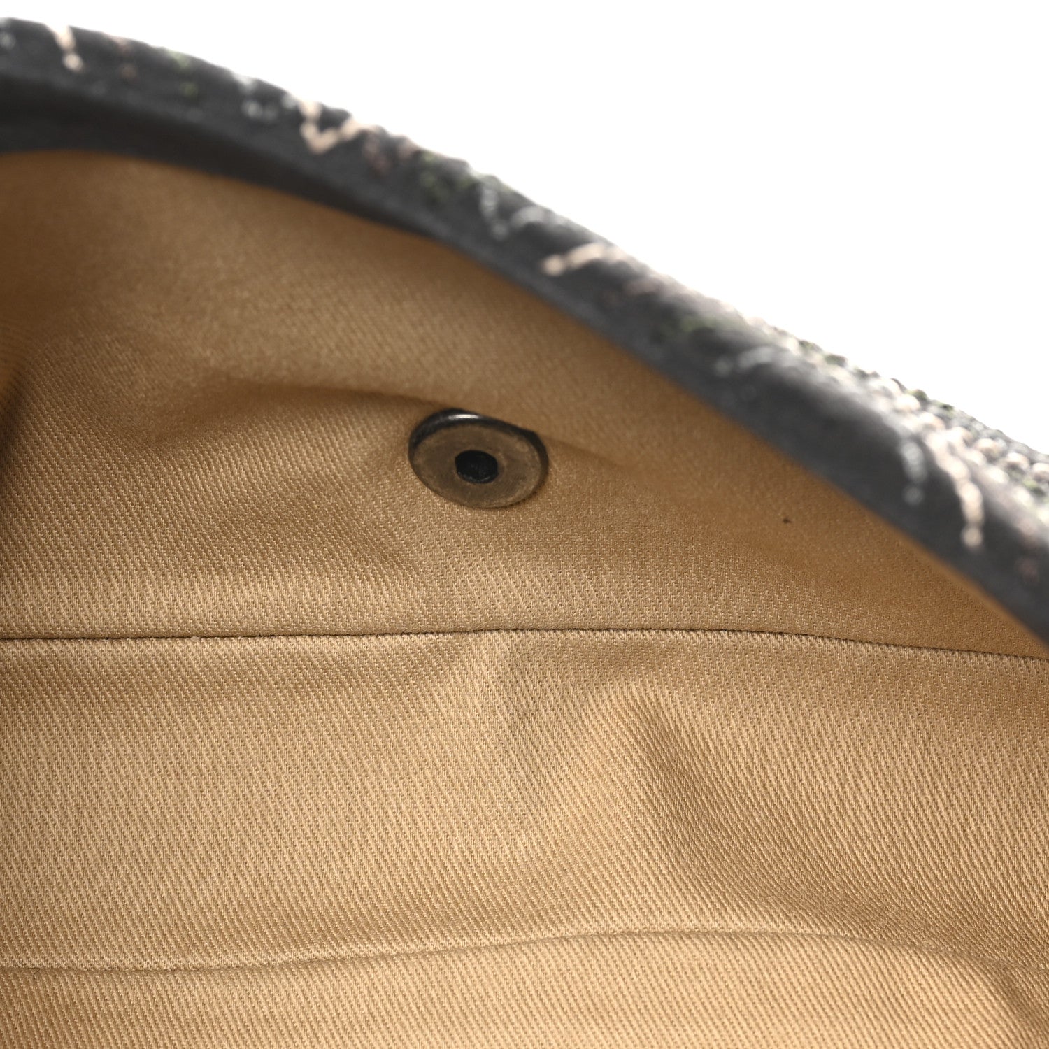 Chanel Suede Stitched Medium Saltire Single Flap Grey 6 of 10