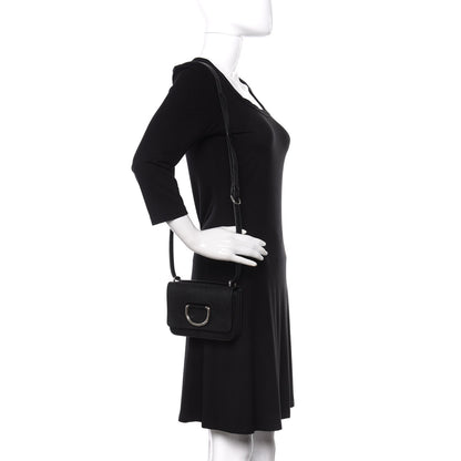Burberry Goatskin Mini D-Ring Bag Black 2 of 10