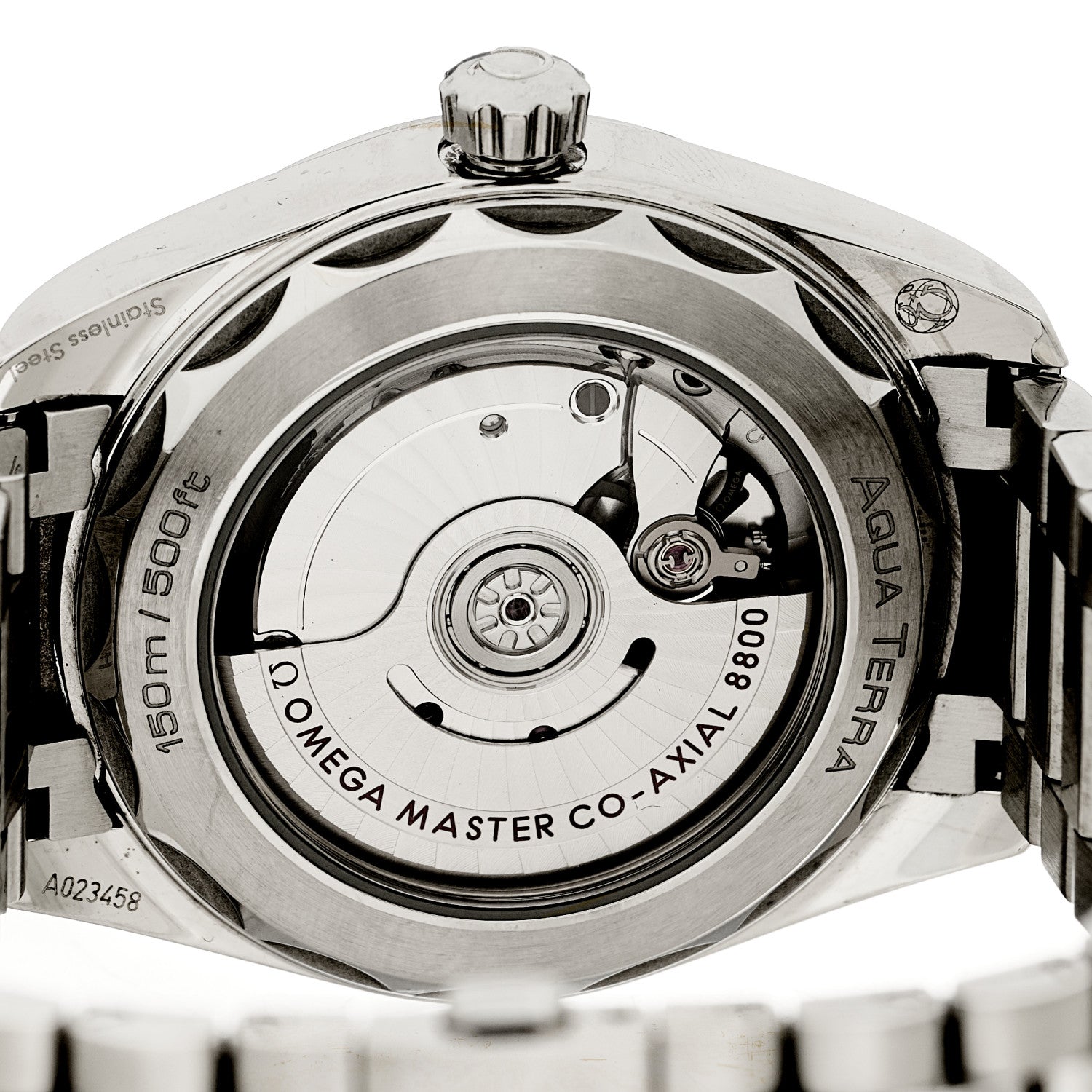 Omega Stainless Steel 38mm Seamaster Aqua Terra Master Co-Axial Chronometer Automatic Watch Red 220.10.38.20.13.003 4 of 5