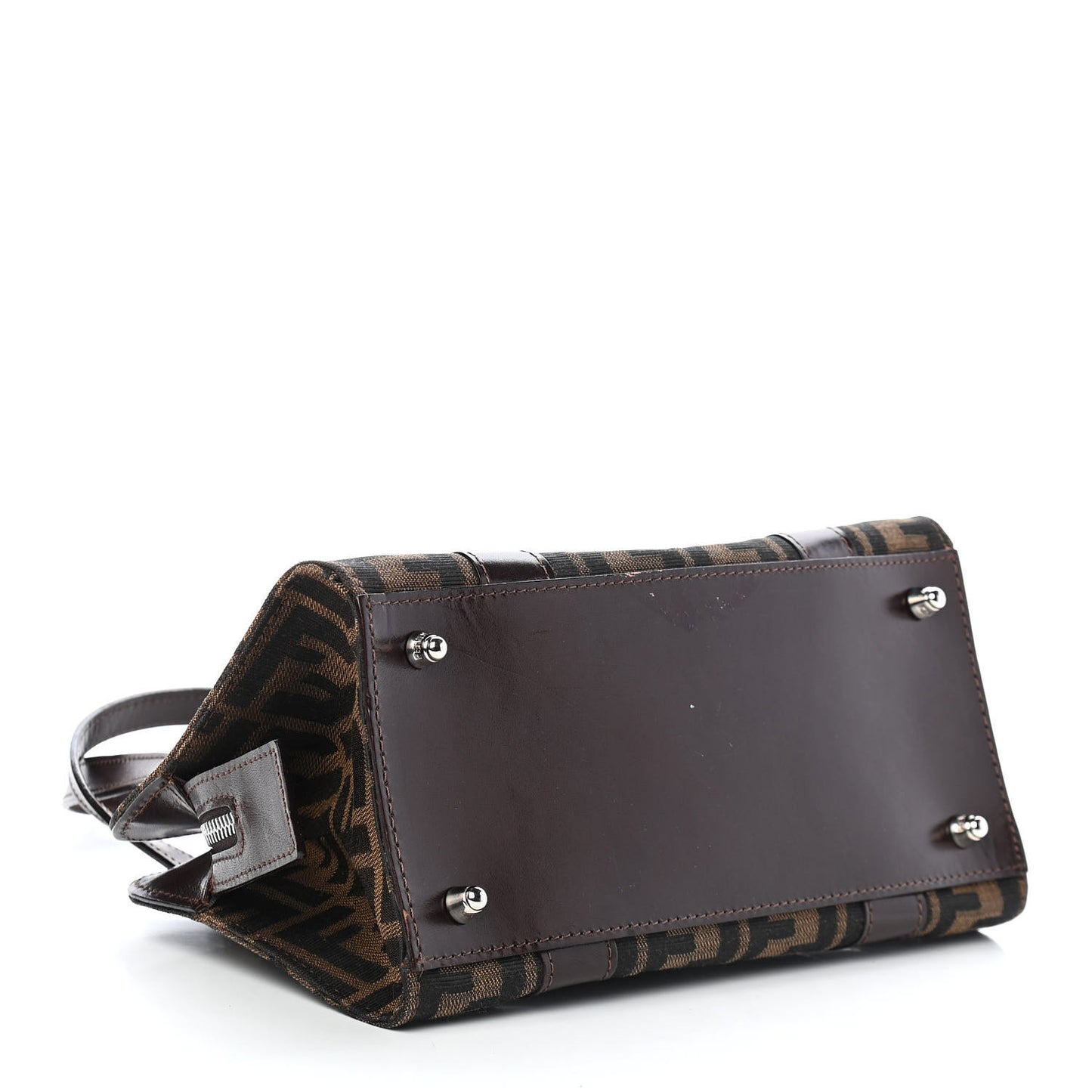 Zucca Top Handle Tote Tobacco