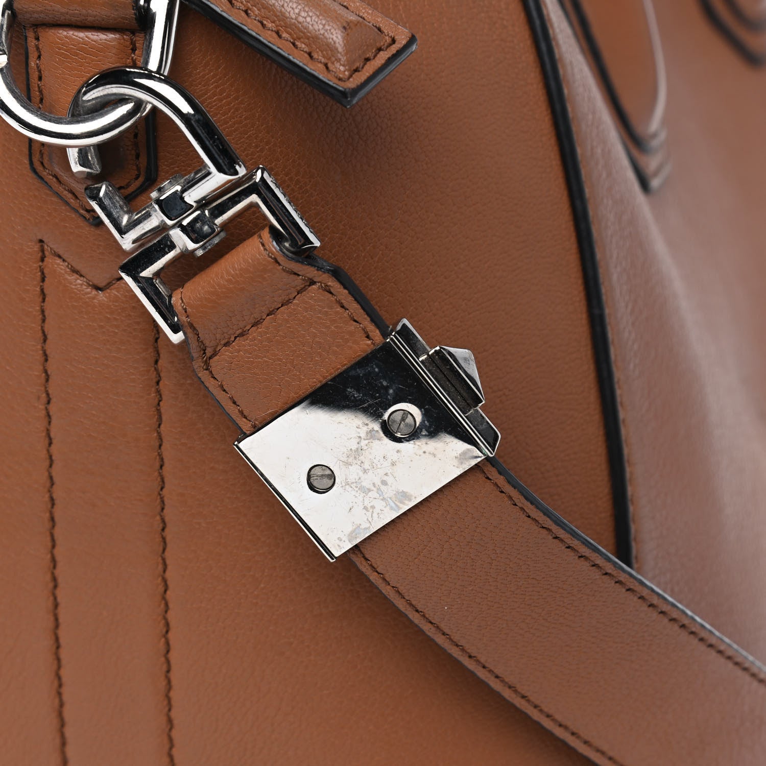 Givenchy Sugar Goatskin Medium Antigona Cognac 14 of 14