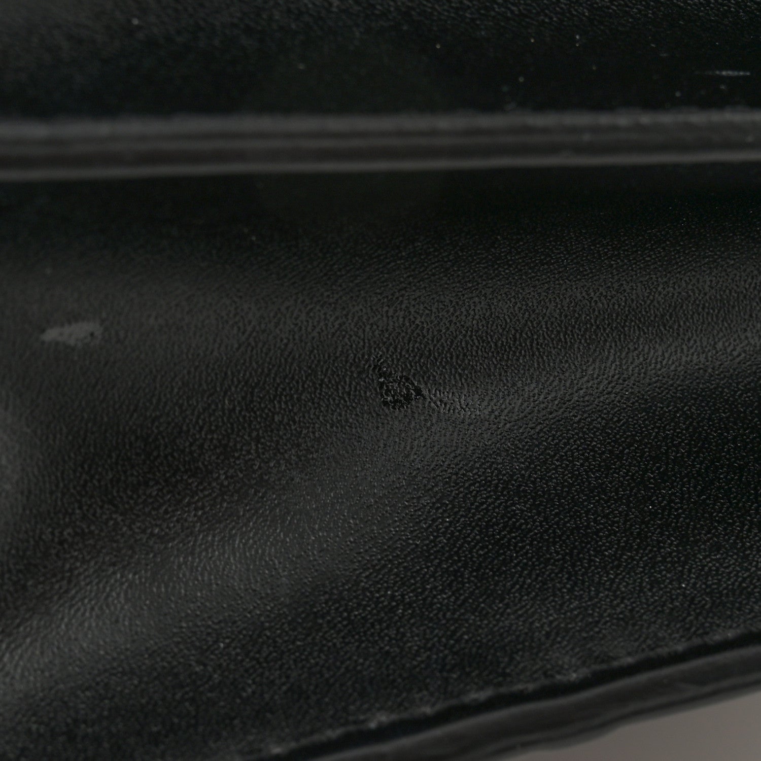 Fendi Vitello Liberty Bi-Color FF 1974 Embossed Small Kan U Shoulder Bag Maya Black 13 of 13