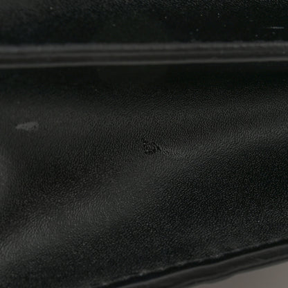 Fendi Vitello Liberty Bi-Color FF 1974 Embossed Small Kan U Shoulder Bag Maya Black 13 of 13