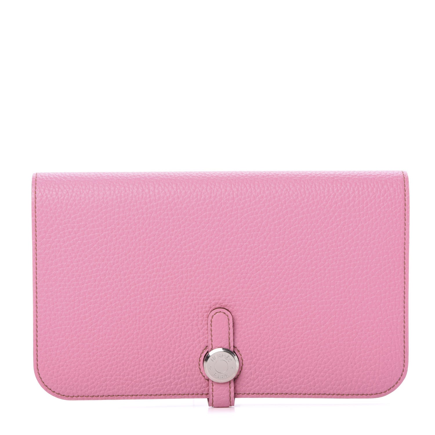 Hermes Togo Dogon Duo Wallet 5P Pink 1 of 8
