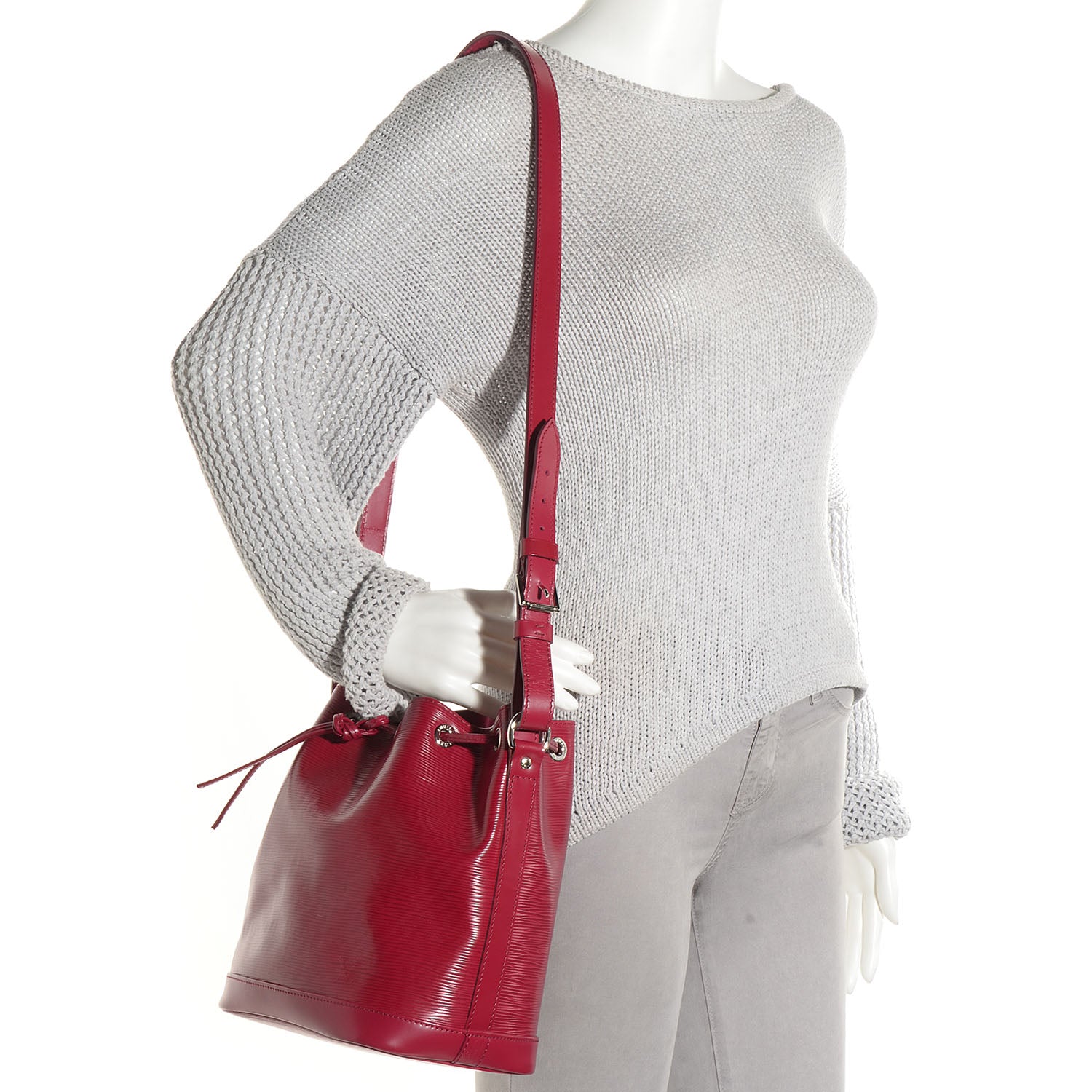 Louis Vuitton Epi Noe BB Fuchsia 2 of 8