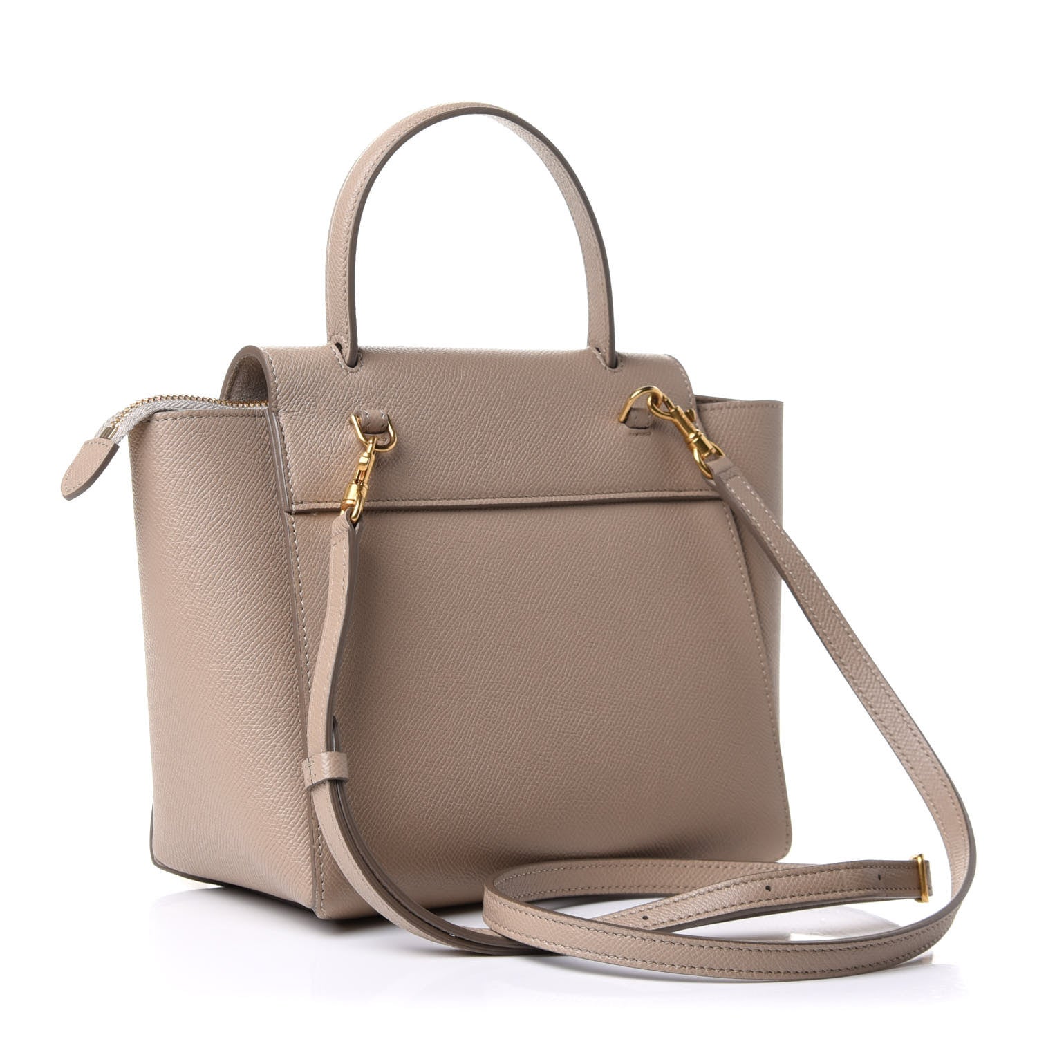 Celine Grained Calfskin Micro Belt Bag Light Taupe 3 of 9