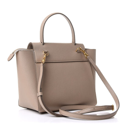 Celine Grained Calfskin Micro Belt Bag Light Taupe 3 of 9