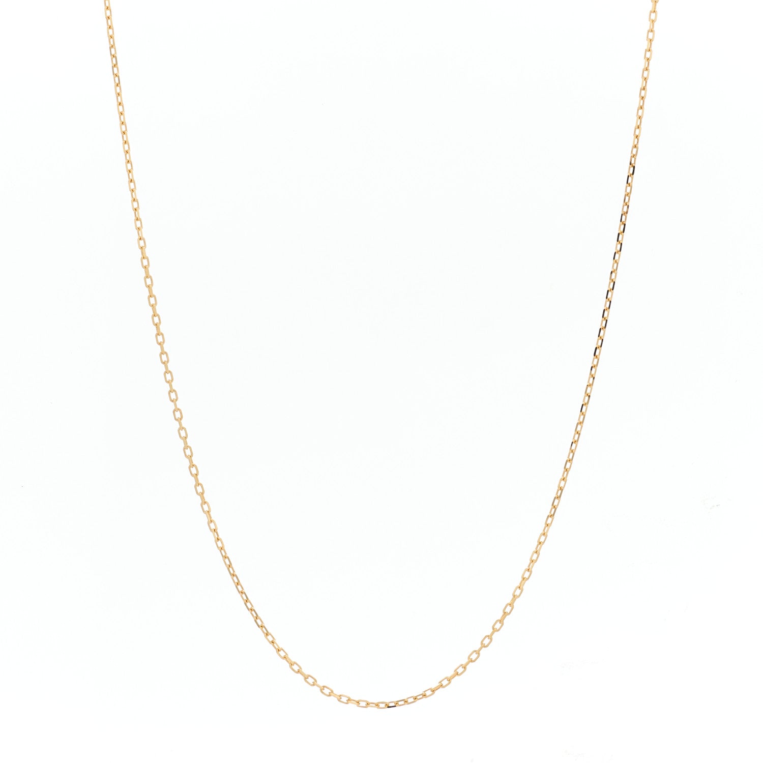 Cartier 18K Yellow Gold Chain Necklace 1 of 6