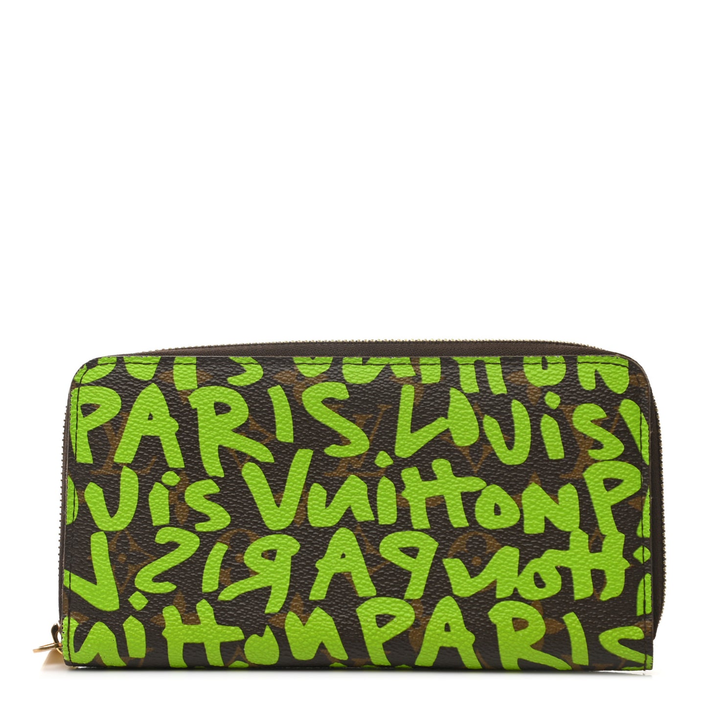 Monogram Graffiti Zippy Wallet Green