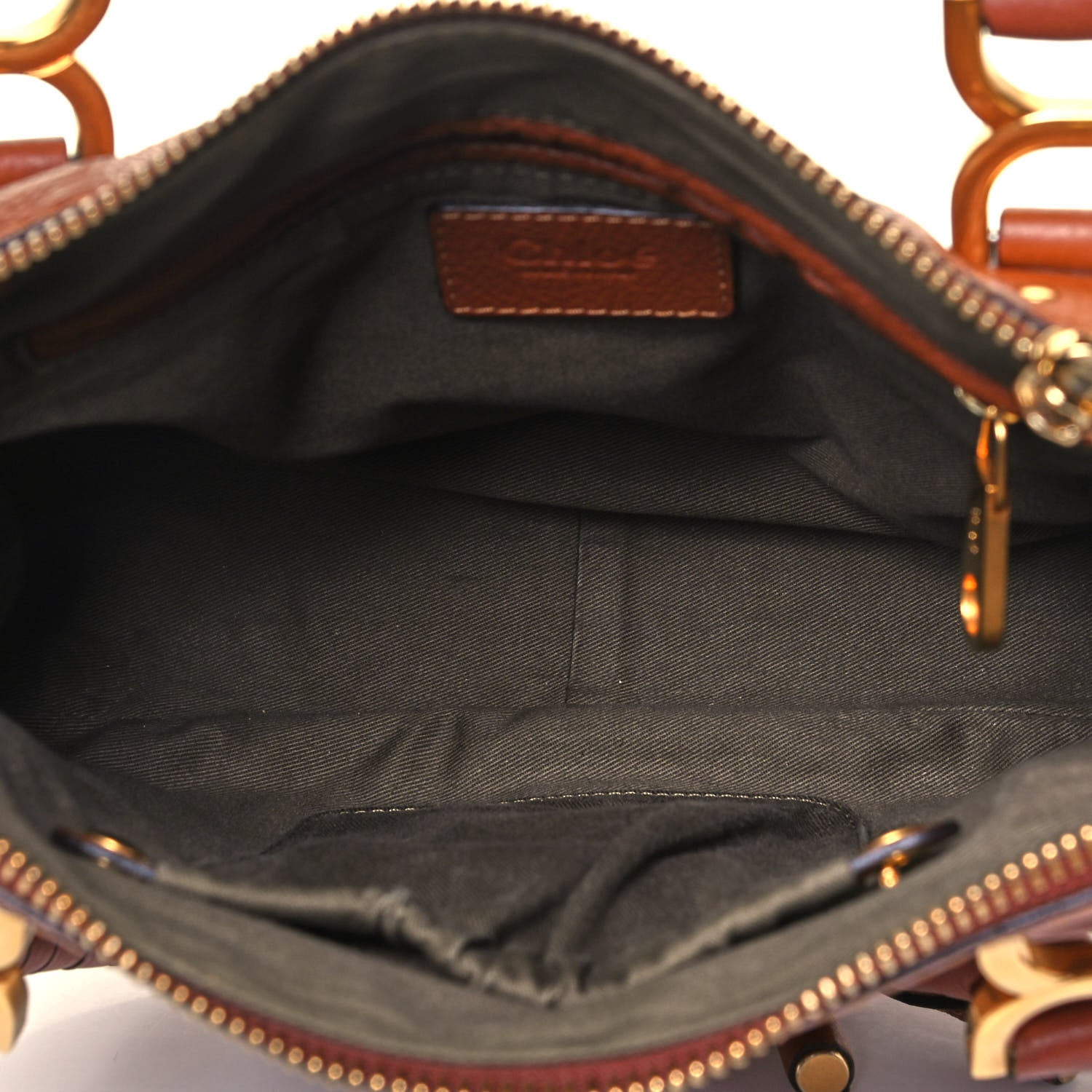 Chloe Calfskin Small Marcie Satchel Tan 5 of 9
