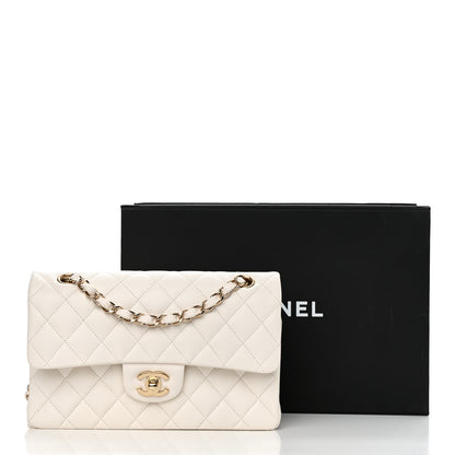 Chanel Caviar Quilted Small Double Flap White 11 of 11