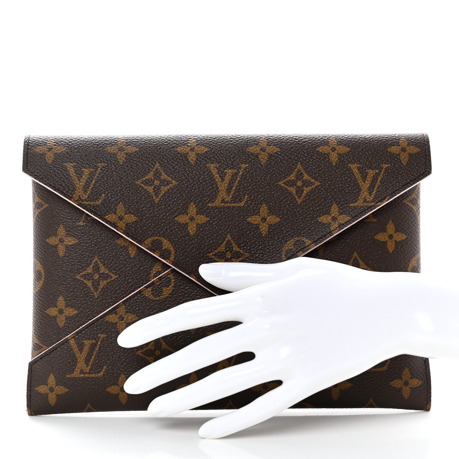 Louis Vuitton Monogram Large Kirigami Pochette Insert Rose Ballerine 2 of 9