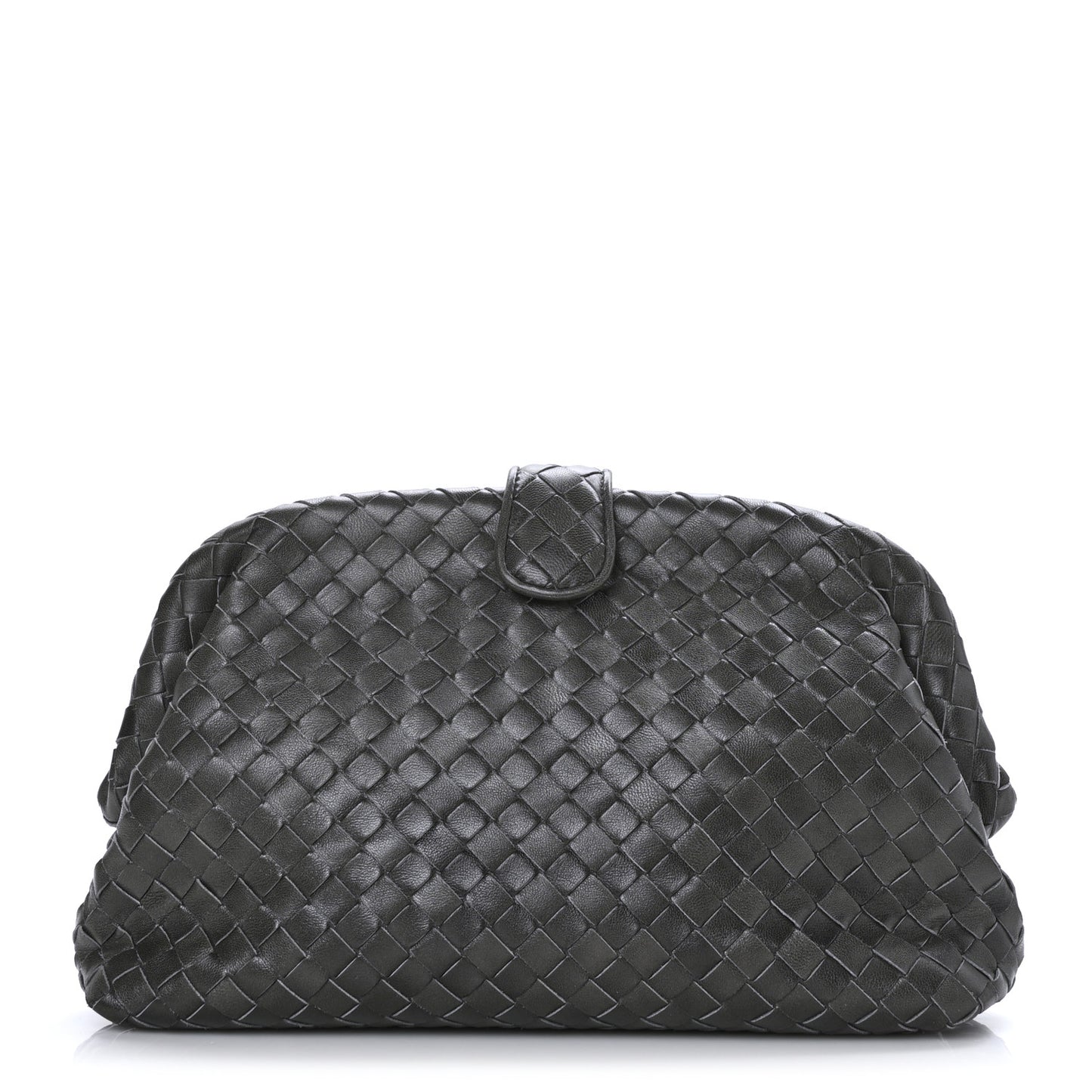 Nappa Intrecciato The Lauren 1980 Clutch Ebano