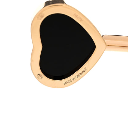 Chopard 18K Rose Gold Diamond Black Onyx Happy Hearts Bangle Bracelet 5 of 6