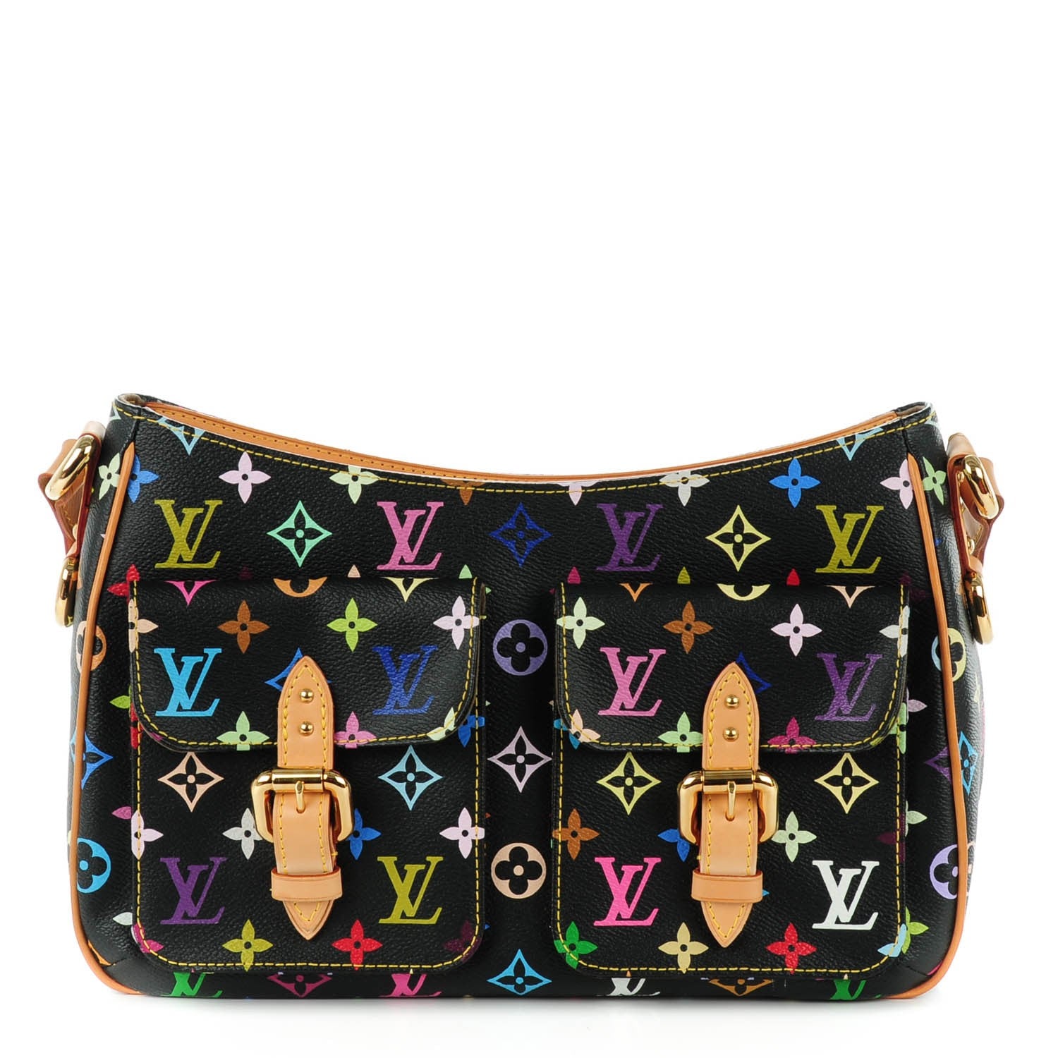 Louis Vuitton Monogram Multicolor Lodge GM Black 1 of 7