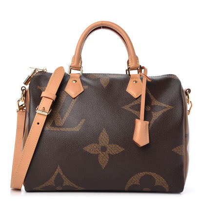 Louis Vuitton Reverse Monogram Giant Speedy Bandouliere 30 1 of 10