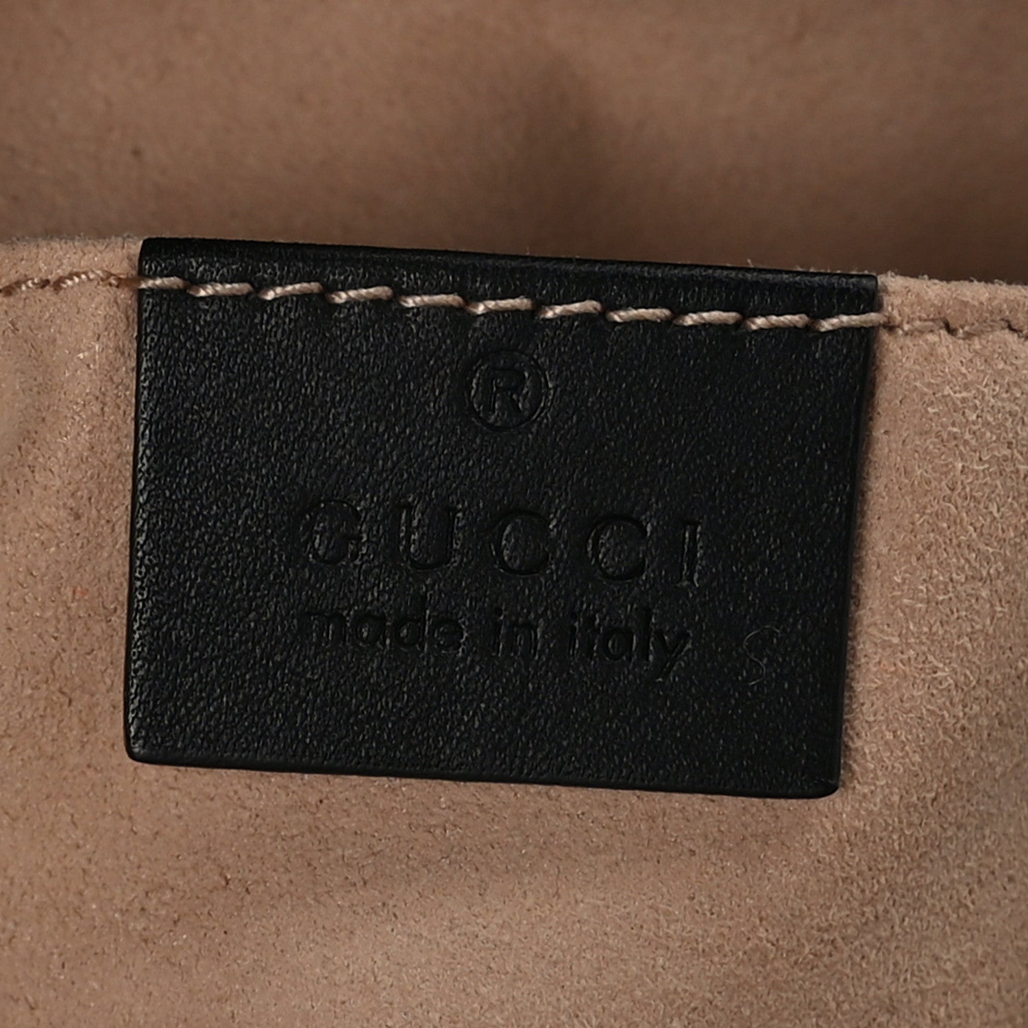 Gucci Guccissima Small Padlock Tote Black 6 of 10