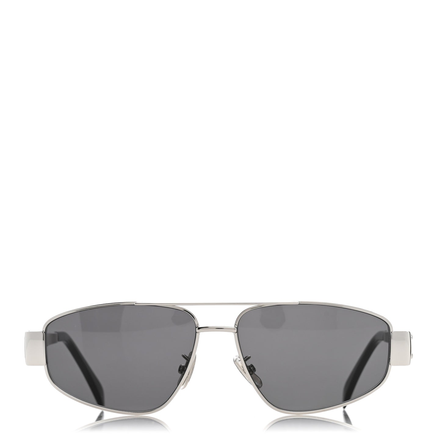 Metal Triomphe 03 Sunglasses CL40281U Silver Smoke