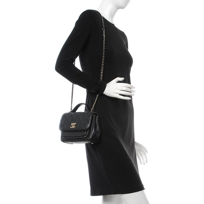 Chanel Caviar Quilted Small Business Affinity Flap Black 2 of 8