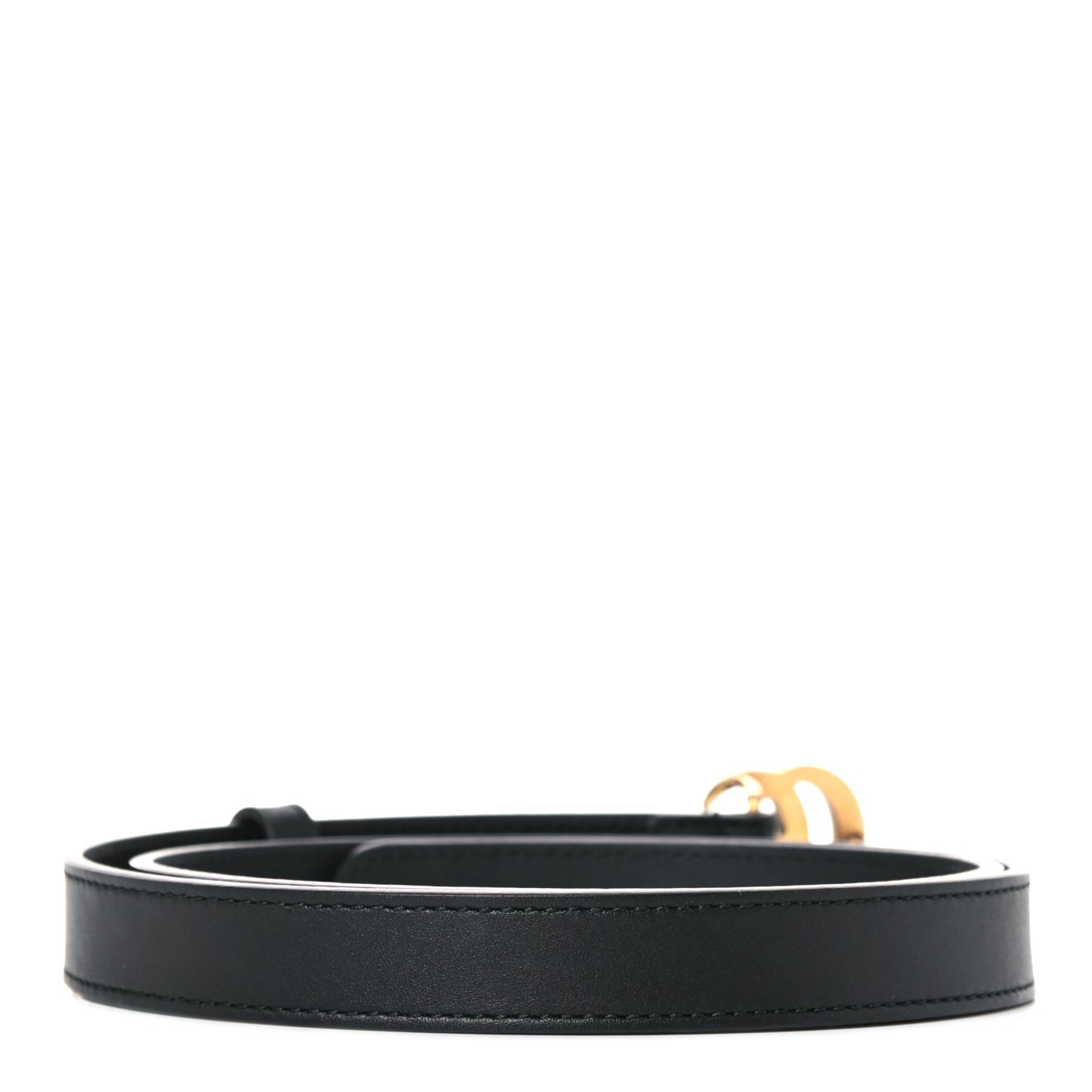 Calfskin Double G 20mm Belt 80 32 Black