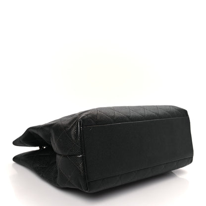 Chanel Caviar Quilted Shopping Tote Black 3 of 8