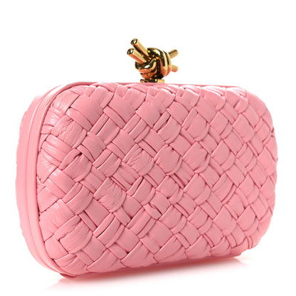 Bottega Veneta Foulard Intrecciato Minaudiere Knot Clutch Ribbon 3 of 12
