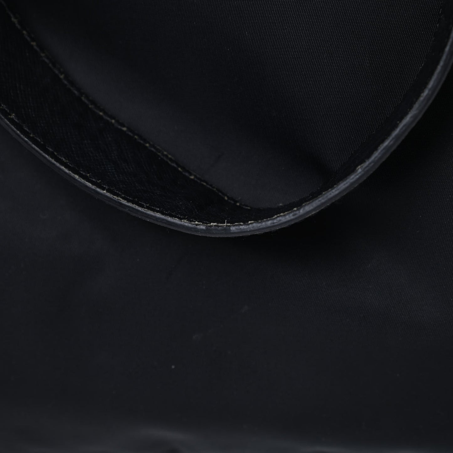 Tessuto Nylon Vela Diaper Bag Black