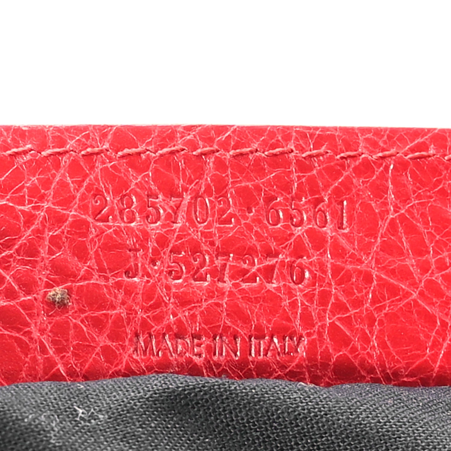Balenciaga Agneau Classic Hardware Small Squash Duffel Bag Rouge Cardinal 7 of 12