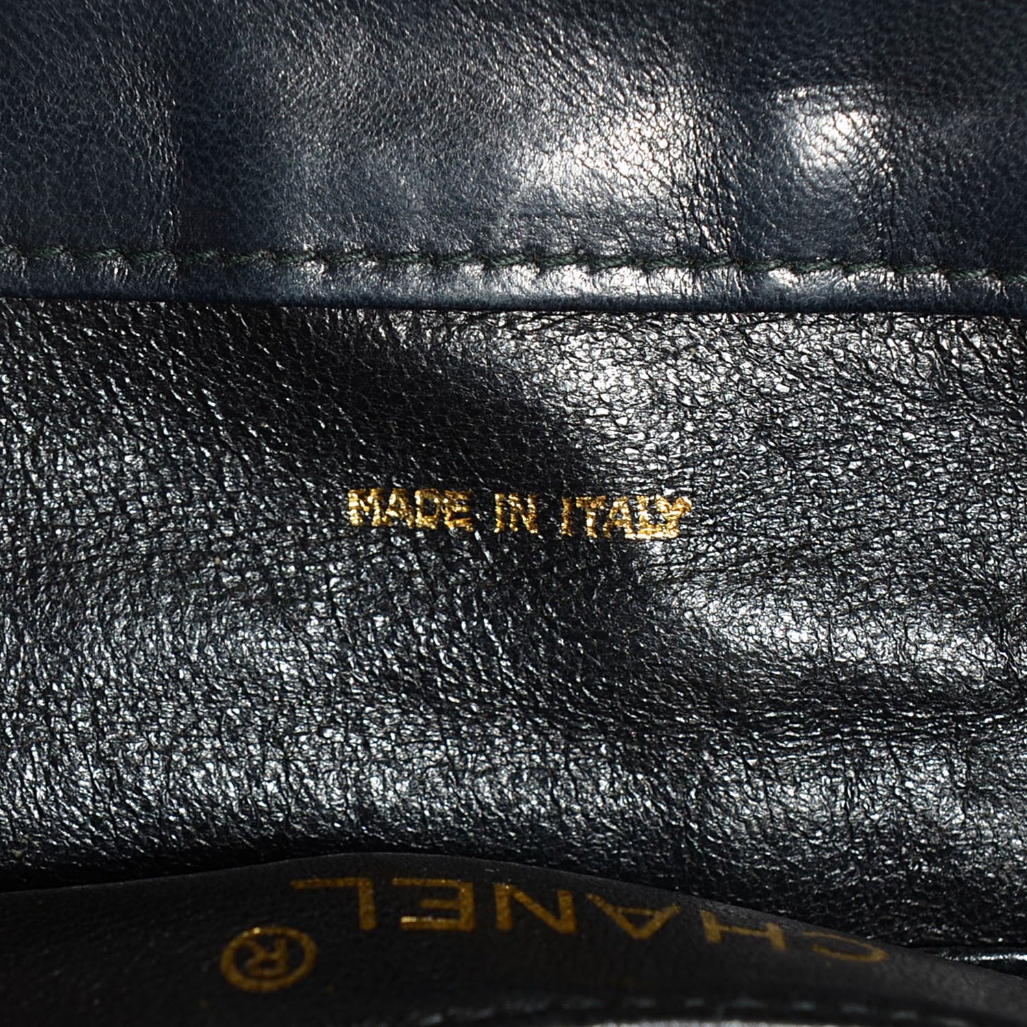 Chanel Lambskin Quilted Shoulder Bag Black 7 of 9