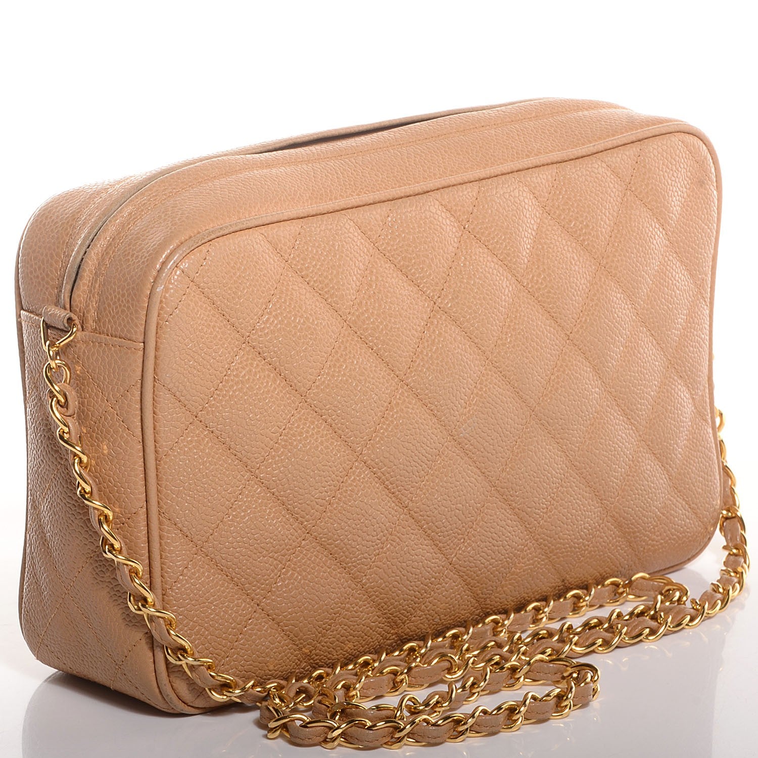 Chanel Caviar Camera Case Dark Beige 3 of 8