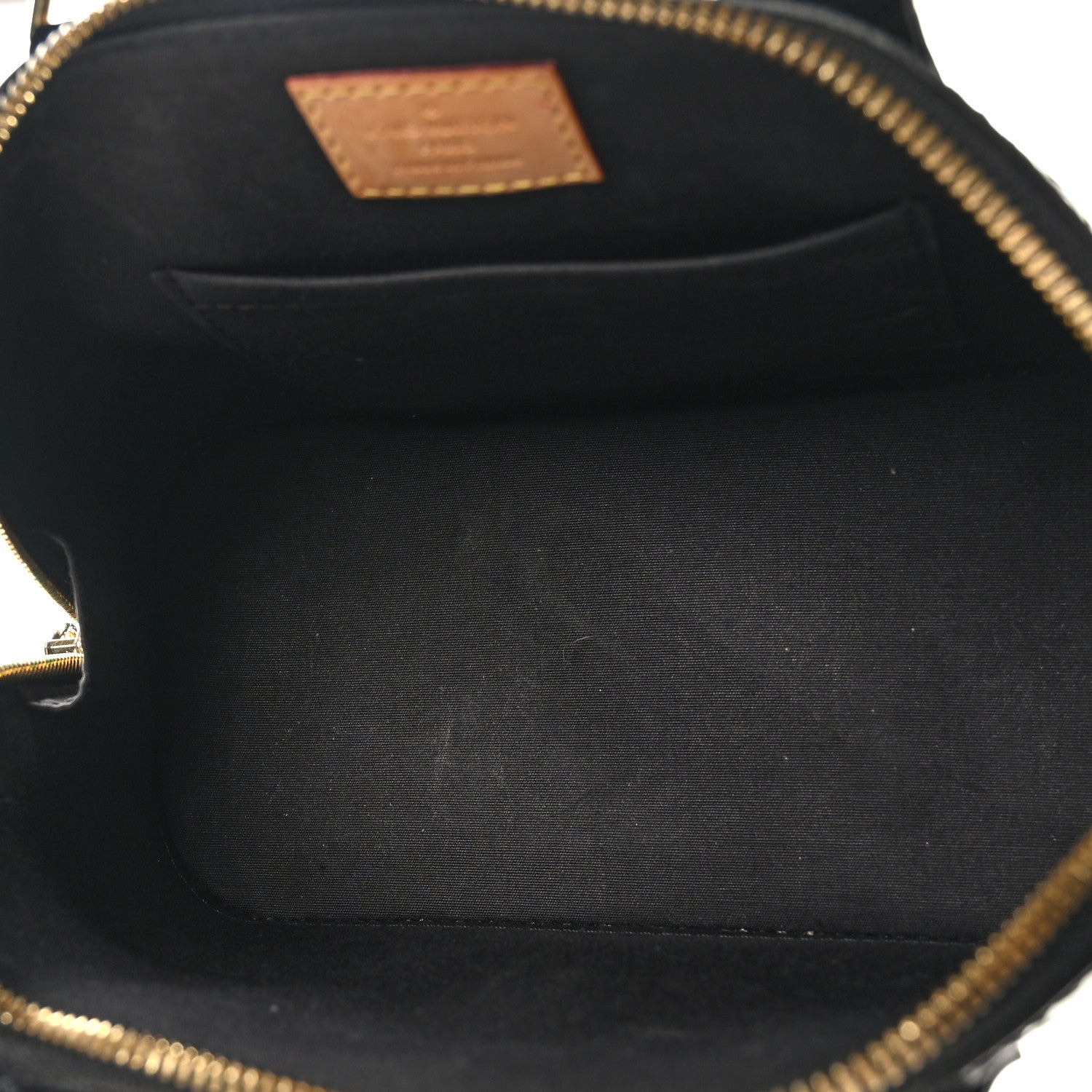 Louis Vuitton Vernis Alma BB Noir Magnetique 5 of 9