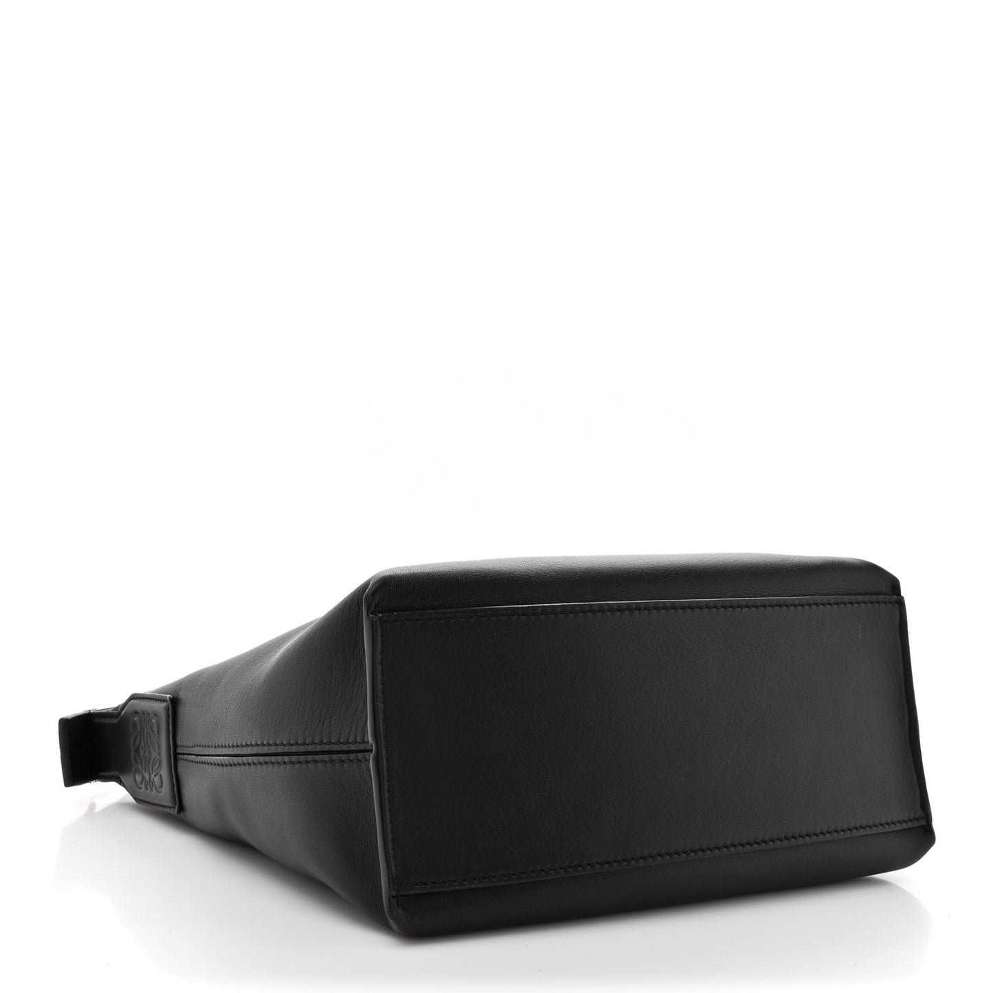 Supple Smooth Calfskin Jacquard Small Cubi Crossbody Bag Black