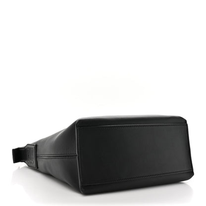 Loewe Supple Smooth Calfskin Jacquard Small Cubi Crossbody Bag Black 4 of 13