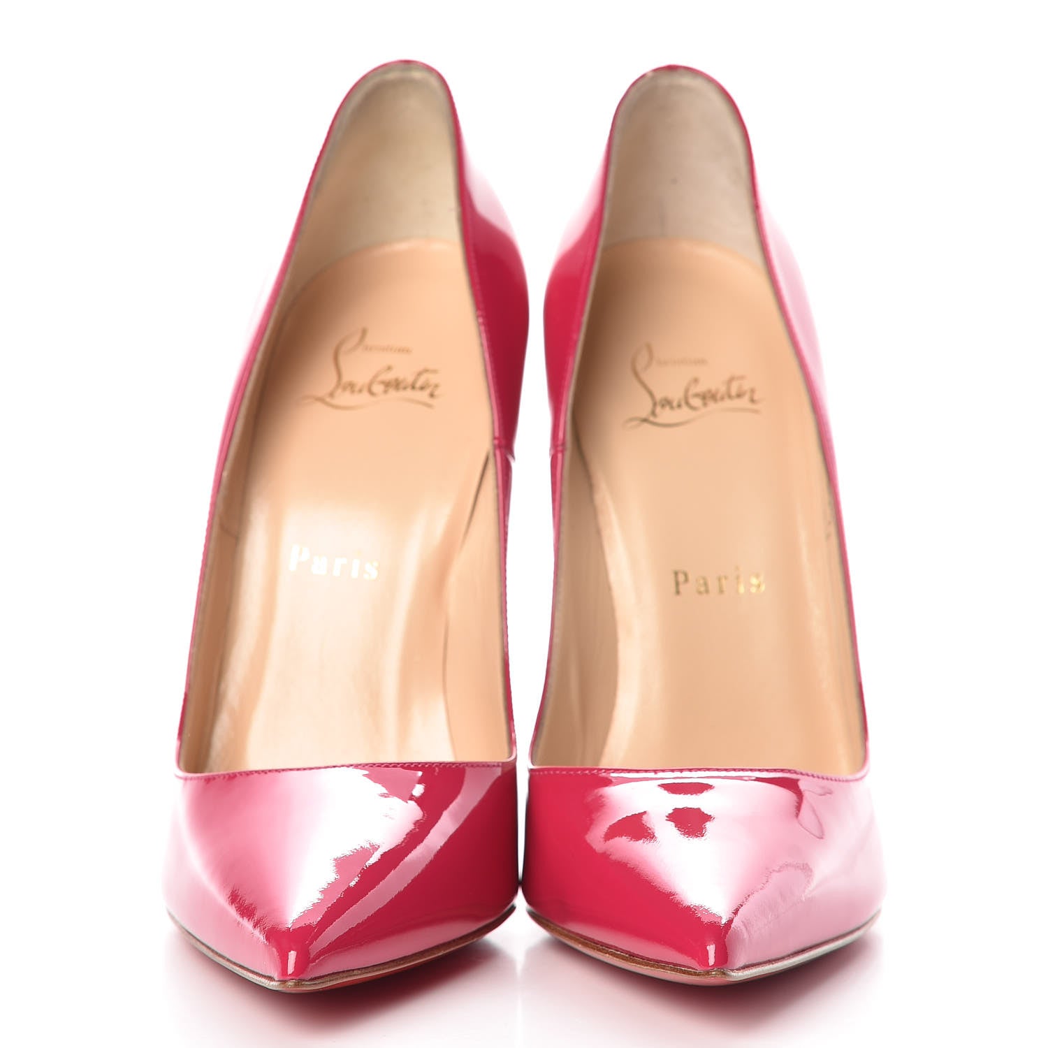 Christian Louboutin Patent So Kate 120 Pumps 38.5 Bonbon 2 of 7