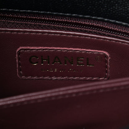Chanel Caviar Quilted Mini Coco Handle Flap Black 5 of 8