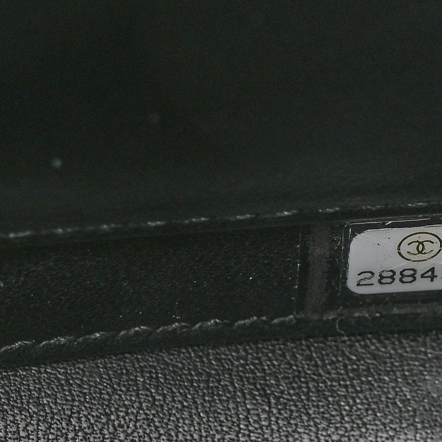 Chanel Caviar Quilted Small CC Filigree Vanity Case Black 7 of 10