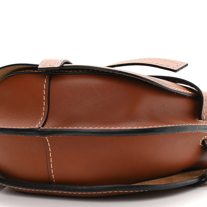 Loewe Calfskin Small Gate Crossbody Bag Rust 9 of 9