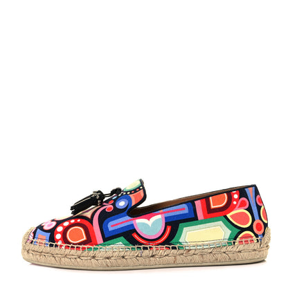 Christian Louboutin Canvas Mens Relax Max Espadrilles 41 Multicolor 1 of 8