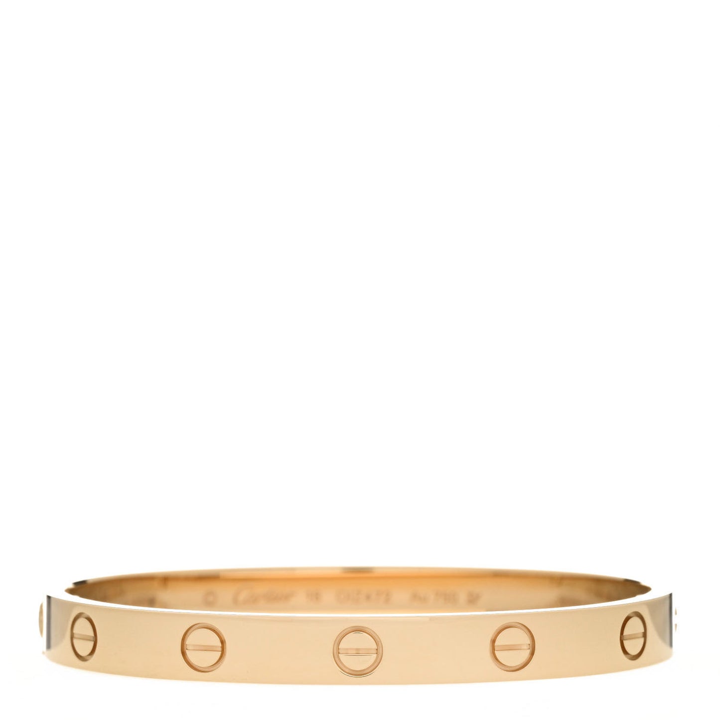 18k Yellow Gold Love Bracelet 16