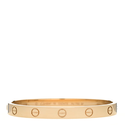 Cartier 18k Yellow Gold Love Bracelet 16 1 of 7