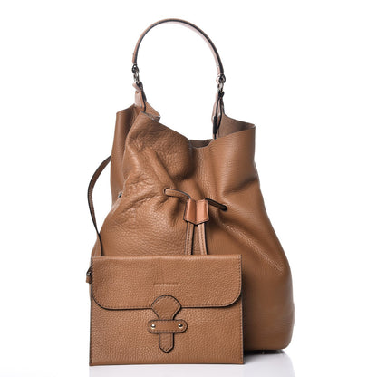 Burberry Grainy Calfskin Large Ashby Hobo Sand 5 of 10