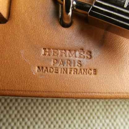 Hermes Toile HERBAG Oatmeal 8 of 11