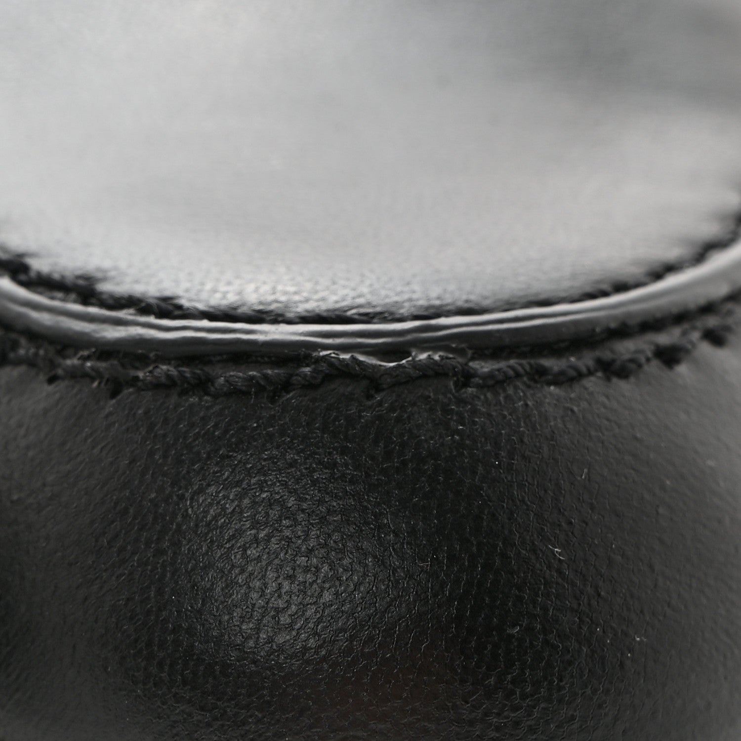 Chanel Lambskin Enamel CC Moccasin Loafers 37.5 Black 9 of 9