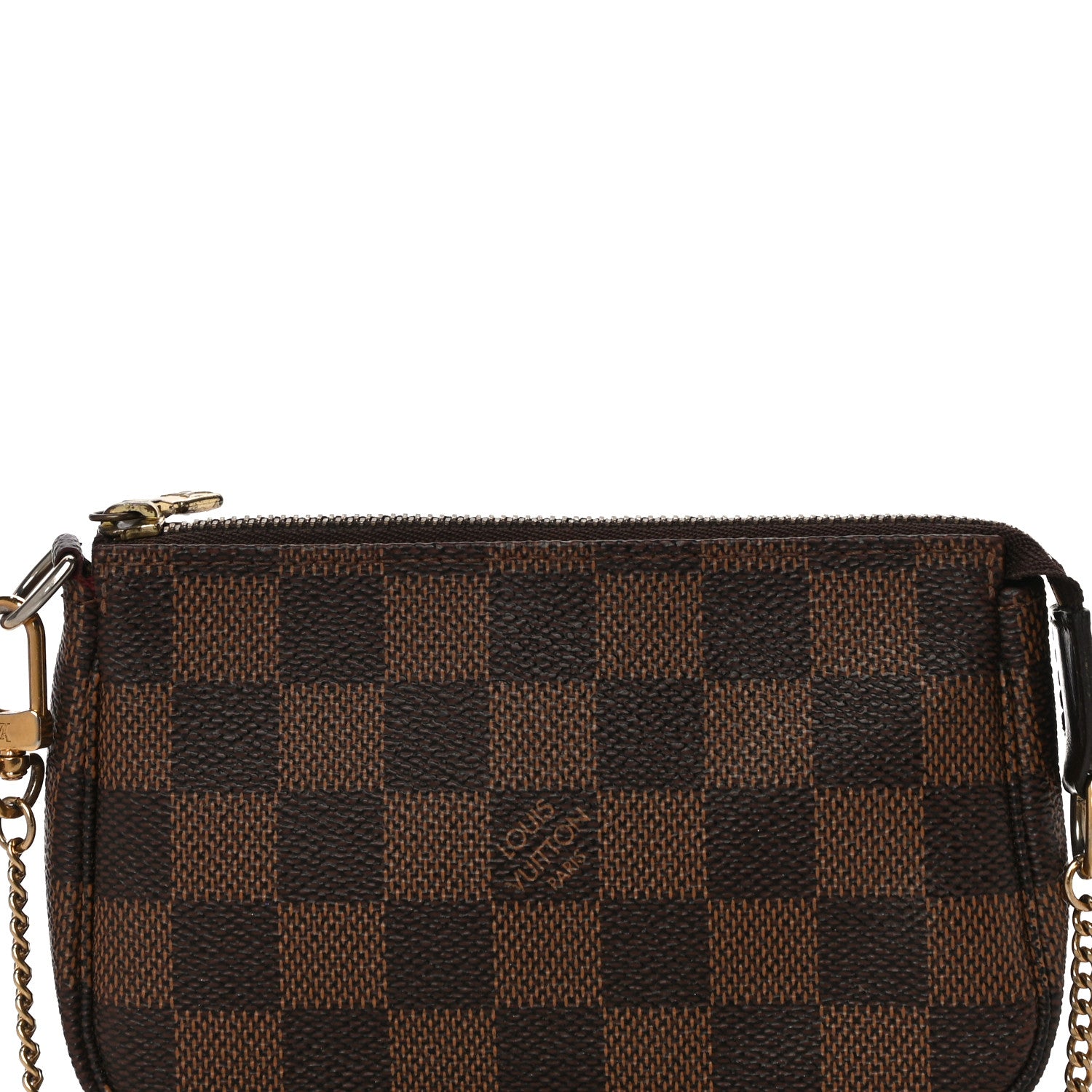 Louis Vuitton Damier Ebene Mini Pochette Accessories 8 of 12