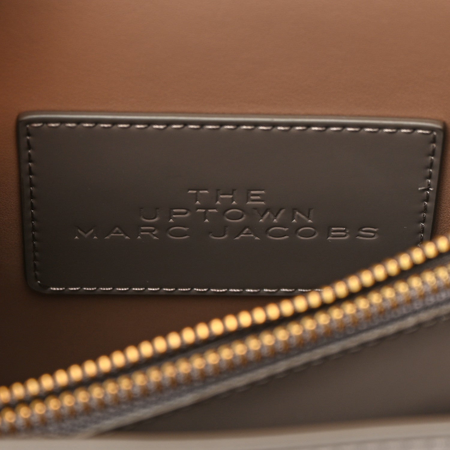 Marc Jacobs Shiny Calfskin Uptown Shoulder Bag Iron 6 of 11