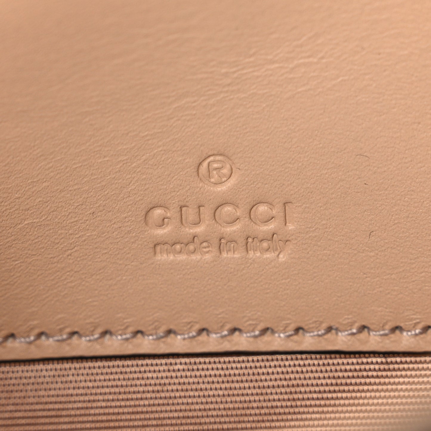 GG Supreme Monogram Calfskin Horsebit Print Mini Padlock Top Handle Shoulder Bag Beige Ebony Light Pink
