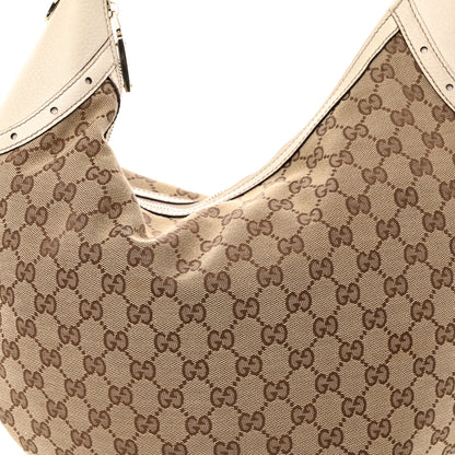 Gucci Monogram Glam Hobo Off White 8 of 12