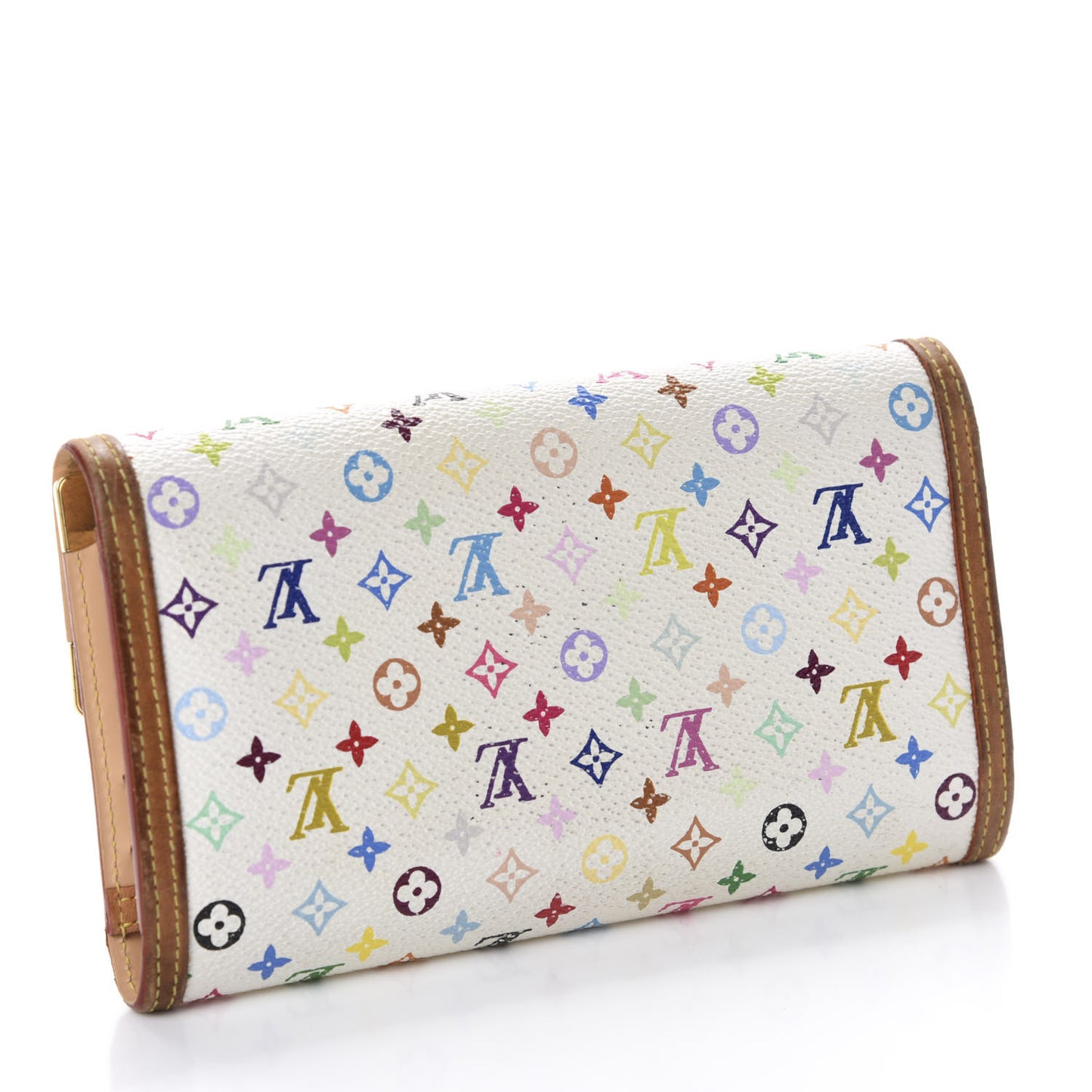Monogram Multicolor Porte Tresor International Wallet White